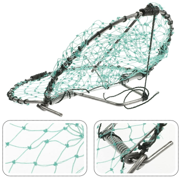 Bird Catching Net Bird Trap Wear-resist Bird Trap Pigeon Trap Netting Reusable Pigeon Trap, Size: 9.45 x 8.27 x 0.79