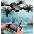 thumbnail image 2 of Teissuly Mini Drone with 1080P Dual HD FPV Camera Remote Control Toys Gifts with Altitude Hold Headless Mode Start Speed Adjustment New for Home Teissuly WER202310061506, 2 of 9