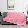 thumbnail image 2 of Naloa Sparkly Glitter Flannel Blankets - Thick and Warm Blanket for Winter, Soft Fuzzy Plush King Blanket for All Seasons50"x40", 2 of 6