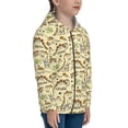 thumbnail image 5 of Pofeuu Cartoon Dinosaurs Print Teenage Zipper Hoodie Sweatshirts Hooded Casual Jackets With Pocket For Boys Girls-Medium, 5 of 6