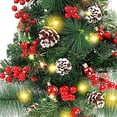 thumbnail image 2 of Yard Xmas Tree Garden Stake Lights Outdoor Xmas Tree Lighted Yard Decorations, 2 of 8