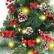thumbnail image 2 of Luces solares para árbol de Navidad, luces para jardín, decoraciones navideñas para exteriores, 2 of 8