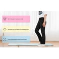 thumbnail image 6 of Sherrylily Girls Yoga Pants V Cross Waist Wide Leg Flare Pants High Waist Bootcut Pants with Pockets, 6 of 8