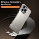 thumbnail image 4 of For iPhone 15 Case PC + Silicone + Alloy Matte Phone Cover - Black, 4 of 5