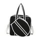 thumbnail image 3 of Bolsa de tenis, bolso deportivo, portátil, para fitness, con compartimento para zapatillas, para principiantes. Negro, 3 of 9