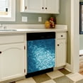 thumbnail image 3 of Water Ripples and Light Reflections Dishwasher Magnet Cover Decorative Sticker for Home Cabinet Kitchen 23" x26", 3 of 5