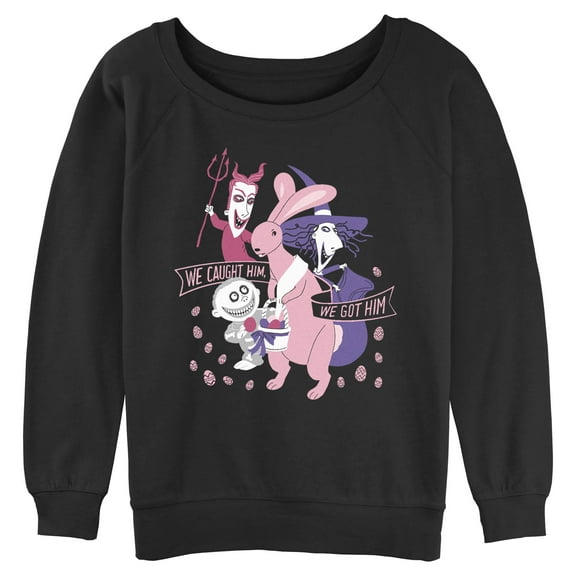 Junior's The Nightmare Before Christmas Easter Bunny We Caught Him  Sweatshirt