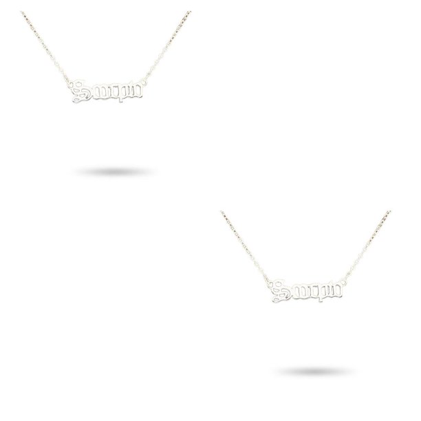 Minnieouse Clásico inglés letra zodiaco collar Ins elegante exquisito colgante para amante amigo Festival cumpleaños regalos Escorpio plata Escorpio Plata 2piezas Minnieouse CBP216266