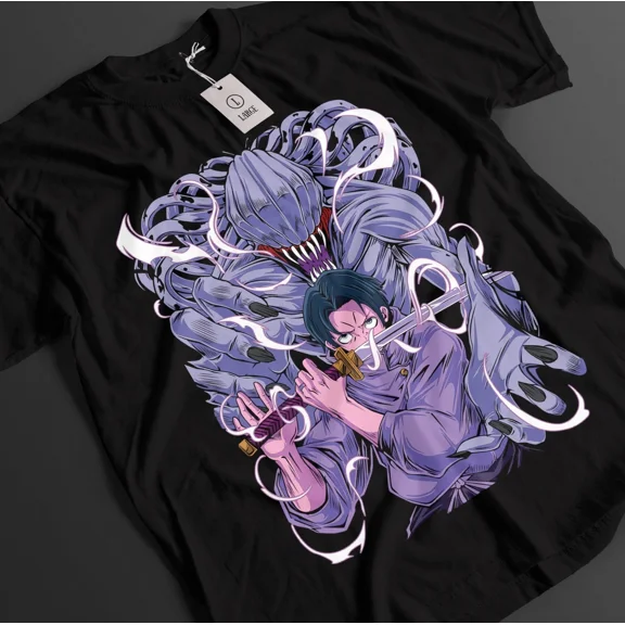 RARE Jujutsu Kaisen Shirt Yuta Okkotsu T-Shirt Rika Gojo Tshirt JJK Anime Sukuna Tee