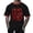 Black, variant on Retro Tone Streetwear Graphic Jersey, Men’s Casual Game Day Tee, Lightweight Everyday Fashion Top