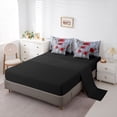 thumbnail image 5 of Castle Fairy Girls Romantic Rose Twin Bedding Sets,Vintage Cabin Bedding Comforter Set, 5 of 8