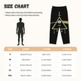 thumbnail image 6 of Bill Cipher Women's Pajama Pants Comfy Casual Loose Sleep Bottoms Pants Drawstring Wide Leg Long Lounge Pants, 6 of 8