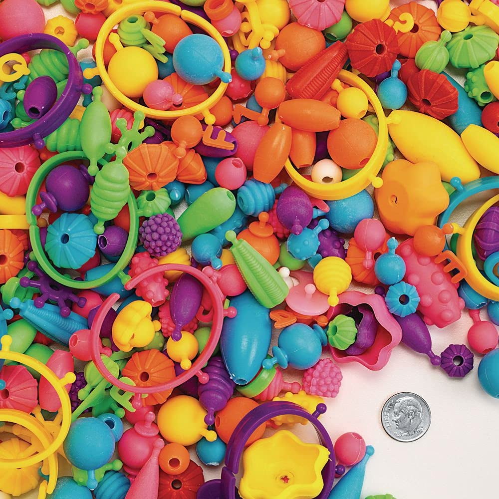 Colorations Snap Accessory Beads - Set of 1000