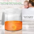 thumbnail image 3 of Baby Food Maker NutriChef, olla de vapor y batidora de puré 2 en 1, 3 of 7