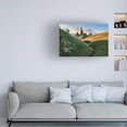 thumbnail image 2 of Canvas Wall Art - Ales Krivec 'Flowery Morning' Wall Art for Living Room, Bedroom, or Office Décor by Trademark Fine Art - 32 x 22 Inches, 2 of 4