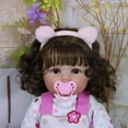 thumbnail image 2 of Purrfect Kitty Playtime Muñeca Reborn de 22 Pulgadas con Cuerpo de Vinilo, Atuendo y Accesorios, 2 of 15