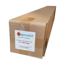 Signworld Air Release Grey Adhesive Vinyl 54" x 150' - Gloss