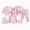 L101-Pink, variant on CAUYDYNew Born Baby Layette Gift Set-7 Piece Cotton Girl Boy Cute Cartoon Clothing and Essentials Accessories 0-3 month0-3 ML101-Light Pink,9-12 M)