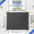 thumbnail image 3 of Broan Range Hood Charcoal Filter for 10.81' x 13.31' BPSF30 99010308 - Carbon Ductless Exhaust Hood Filter - Freshens Kitchen Air Over Oven (2-Pack), 3 of 6