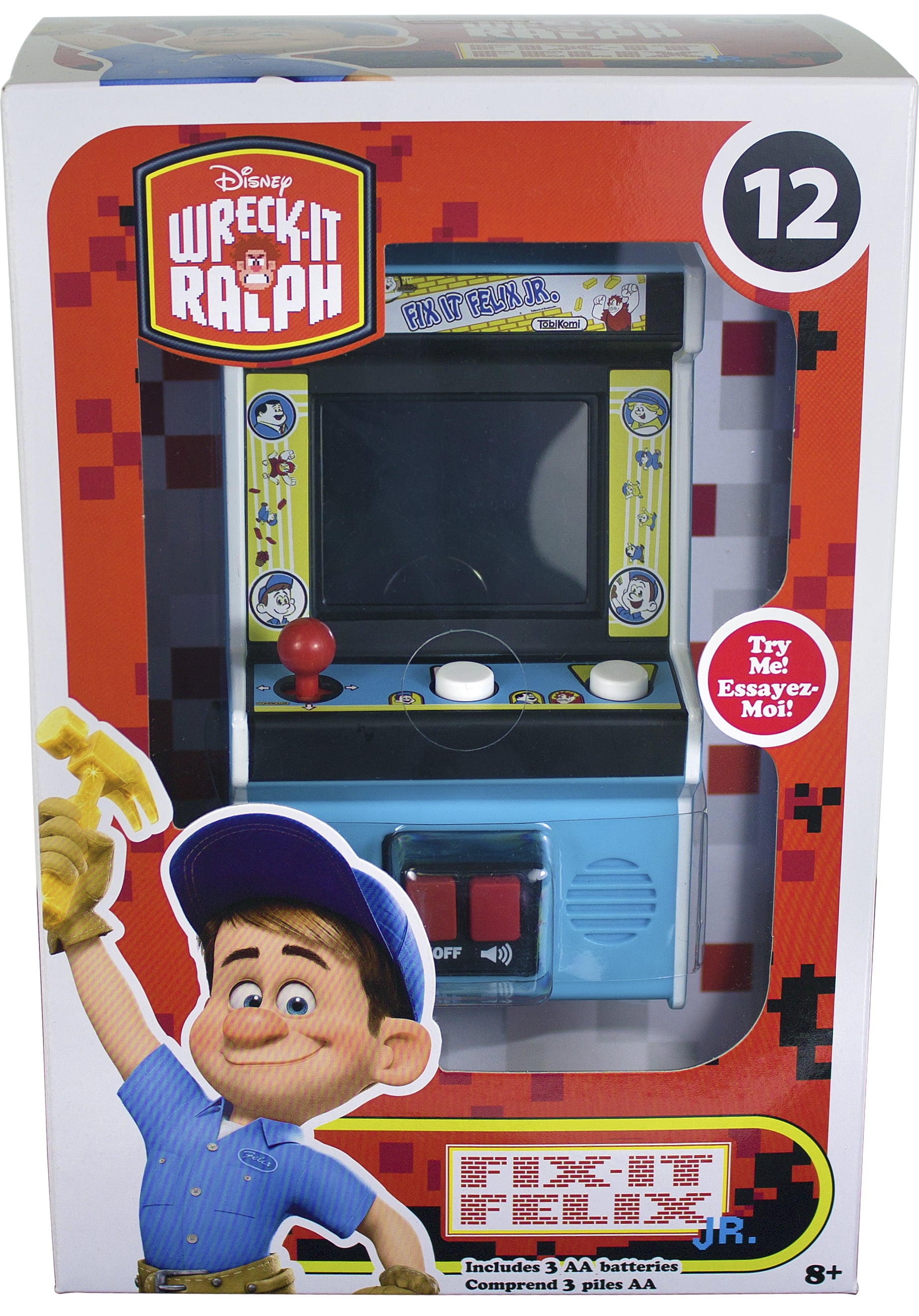 Fix It Felix Mini Video Arcade Game Classics Disney Wreck-it Ralph