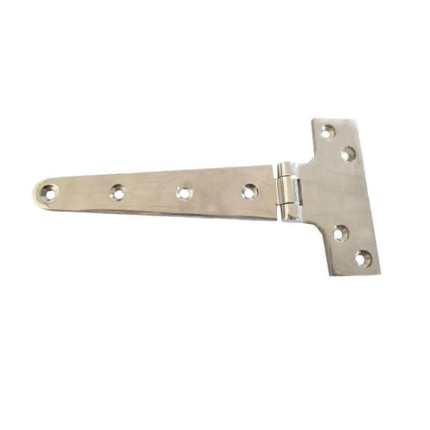 Bisagras en T de grado marino Bisagra para barco de acero inoxidable 316 (tornillos no incluidos) Buena 200x98x4.5mm