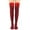 E, variant on MZXELPRJD No Show Socks Womens Long Socks Bowknot Pure Color Socks Thigh High Socks Over The Knee Socks Festival Christmas, White Socks Women