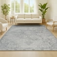 thumbnail image 5 of JONATHAN Y MODERN PERSIAN 5 x 8 Area Rug, Vintage Moroccan Medallion - Light Gray, MDP103B-5, 5 of 11