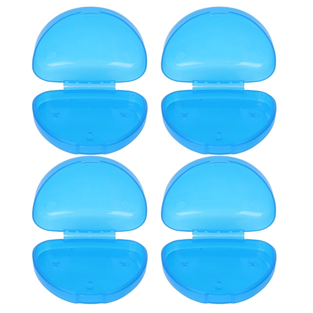 Caja para protector bucal, soporte portátil para ortodoncia y dentaduras postizas, caja para guardar aparatos de ortodoncia.