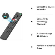 RMF-TX500U Voice Remote for All Sony TV/Sony Smart TV Remote/Universal for All Sony LCD LED TV and Bravia XR 4/8K HDR Array LED TV with Smart Google TV w/one Year Warranty