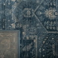 thumbnail image 6 of SAFAVIEH Vintage Salima Medallion Runner Rug, Light Blue/Dark Blue, 2'2" x 8', 6 of 7