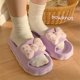 thumbnail image 1 of Nuevas zapatillas con lazo bonitas para mujer, zapatillas EVA antideslizantes de suela suave para exteriores a la moda para la playa, 1 of 4