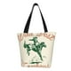 thumbnail image 1 of Fotbe West Cowboys Bolsa de Playa con Estampado, Bolsa de Hombro, Bolsa de Mano Espaciosa, Bolsa de Viaje Ligera, Bolsa de Compras Versátil, 1 of 6
