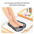 thumbnail image 3 of Electric Foot Massager Mat Portable Foldable Foot Massage Pad 10 Modes 20 Levels Intensity Built-in Battery with LCD Screen USB Charging Cable for Feet Leg Pain Relieve, 3 of 7