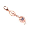 thumbnail image 3 of Chinese Style Keychain Ring, Zinc Alloy Rhinestone Shinny Fashionable Handbag Key Ring For Car Decor Office Purse Charm Handbag Backpack, 3 of 8