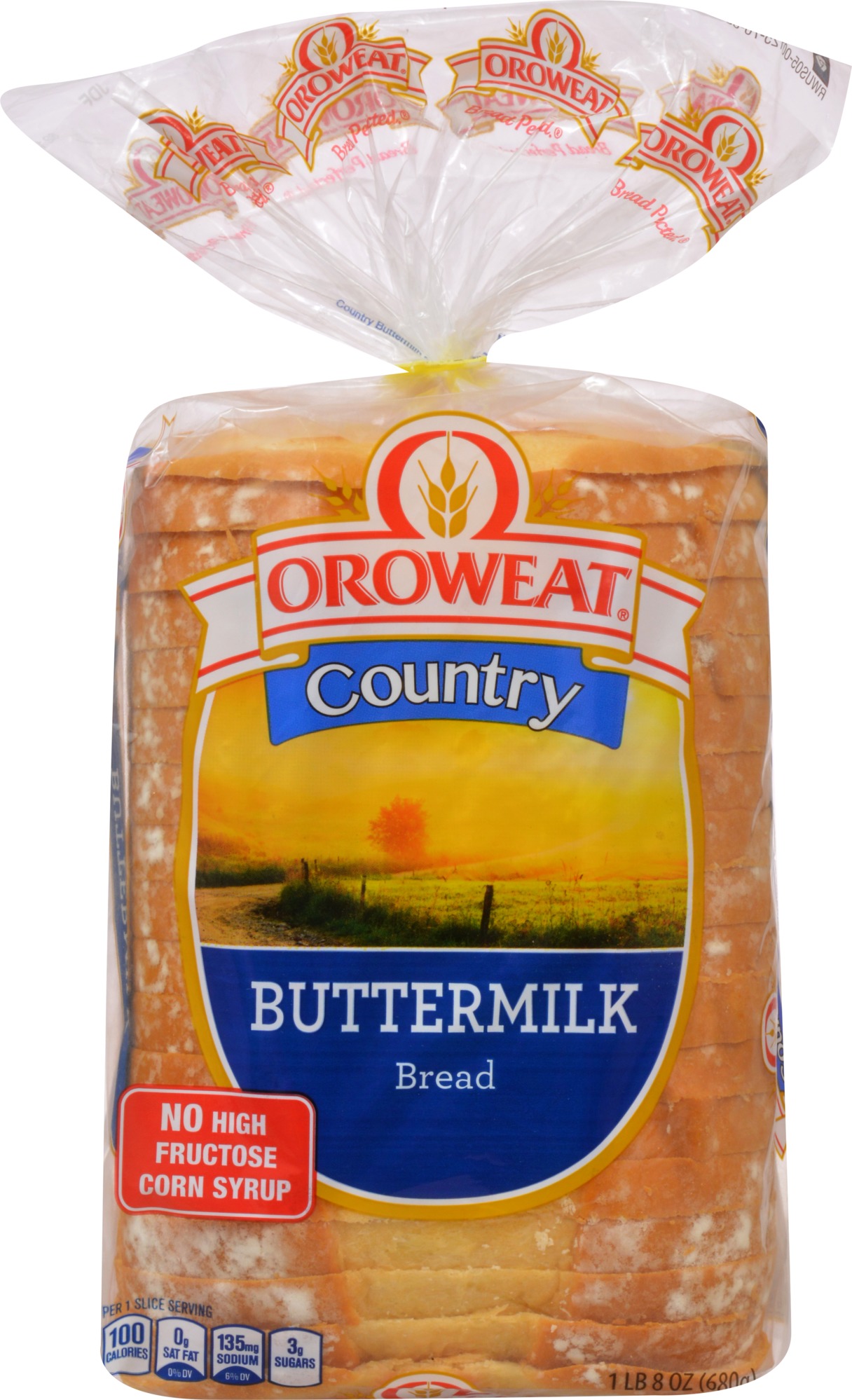 Oroweat Country Buttermilk Bread, 24 Oz - Walmart.com