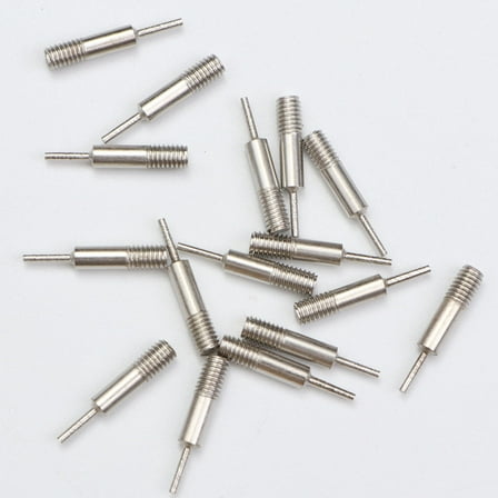 WHAMVOX Professional Watch Repair Tool Kit with 100pcs for Watchmakers in Silver Metal for Everyday Watch