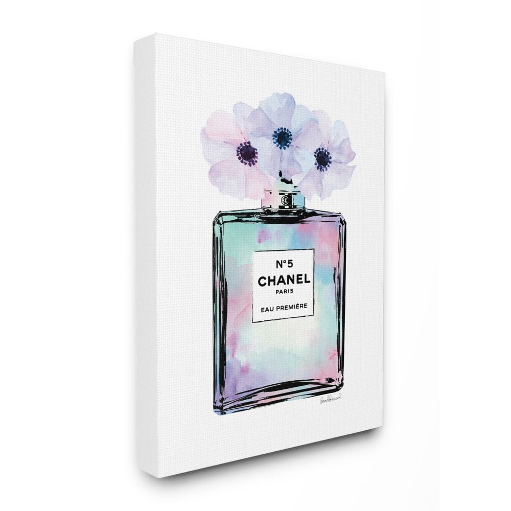 Stupell Industries Purple Flower Perfume Glam Fashion Design Canvas Wall  Art by Amanda Greenwood - Walmart.com