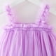 thumbnail image 4 of Cowsor Baby Girl Dress Flower Tulle Party Dresses Princess Pageant Birthday Wedding, 4 of 5