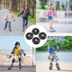 thumbnail image 5 of 4 Pack Inline Skate Wheels Indoor/Outdoor Replacement Wheel with Bearings 70mm, 5 of 5