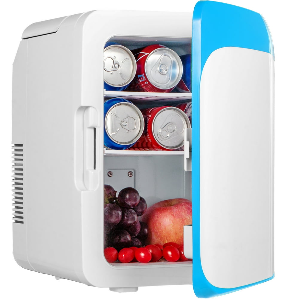 VEVOR Mini Fridge, 10 liter Portable Cooler Warmer, AC/DC Skincare