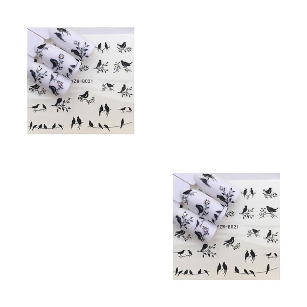 Soidarity 1 Uds. Multi patrón de dibujos animados Animal Nails Art Sticker 3D envoltura de uñas pegatina consejos DIY Manicura pegatinas YZW-B021 2piezas Soidarity CBP054127
