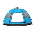 thumbnail image 1 of Camping tent automatic double-layer quick-opening tent breathable rainproof suitable for outdoor camping hiking backpacking travel beach, 1 of 8