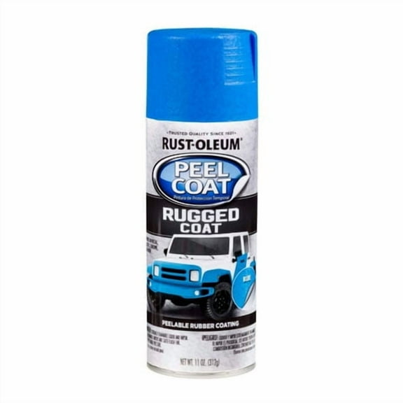 Rust-Oleum Peelable Rubber Coating Rugged Coat Blue 11 Oz