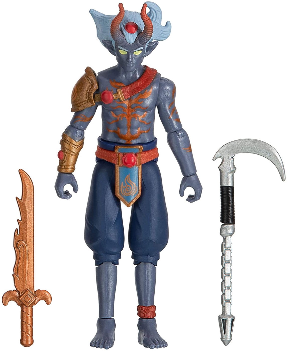 Roblox Imagination Collection- Bec The Fire God Figure Pack [Includes Exclusive Virtual Item]
