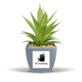 thumbnail image 1 of Pot de Fleurs Ananas Faux Motif Dessin Animé Mini Décor, 1 of 3
