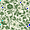 Green Floral, variant on Yayeee 100% Cotton Hand Towels for Bathroom 16" x 28" Soft Absorbent Kitchen Towel, Vibrant Floral