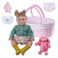 thumbnail image 1 of Muñeca Reborn Babeside Maddy con capazo de 50 cm y acceso, 1 of 9