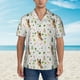 thumbnail image 2 of Balery German Shepherd Dog Camisas hawaianas de manga corta para hombre, camisas playeras de corte holgado, camisas de vacaciones con botones,Medium, 2 of 7