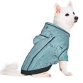 thumbnail image 2 of Xecao Turquoise Wooden1 Pattern Sweatshirts Winter Pet Dog Hoodie Puppy Coat Dog Sweaters Dog Clothes with Hat Dog Clothes Costume Outfit,Small Pets Wear-XX-Large, 2 of 7