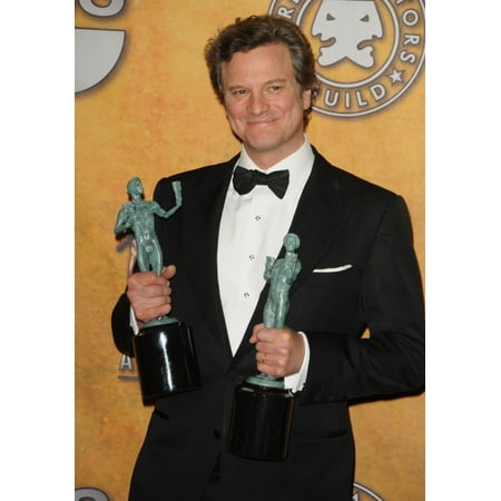 Colin Firth In The Press Room For 17Th Annual Screen Actors Guild Sag Awards - Press Room Shrine Auditorium Los Angeles Ca January 30 2011 Photo By Dee CerconeEverett Collection